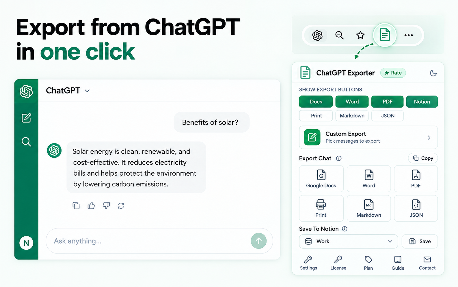 ChatGPT Exporter Guide
