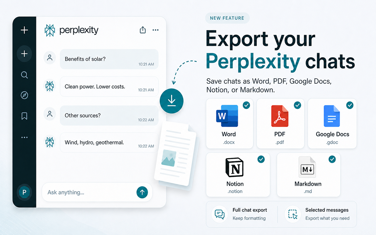 Perplexity Exporter Guide